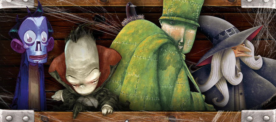 El baúl de los Monstruos: Bromera e Itbook en una divertida edición de terror para niños